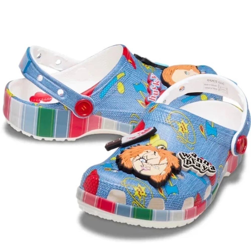 NIB Crocs Classic Clog Child's Play Chucky   210510 90H